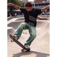 thumbnail image 6 of EMMIOL Men's Wide Leg Baggy Loose Fit Denim Jeans, Y2K Vintage Hip Hop 90s Streetwear, 6 of 9