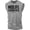Heather Grey, variant on Gymish Midlife Crunches Workout Gym Shirt for Men – Funny Motivational Fitness T-Shirt, Athletic Gym Wear, Military Green, Small