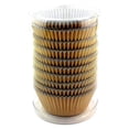 thumbnail image 5 of Capacillos para cupcakes estándar Moldes para muffins de papel dorado 200 piezas Papel para cupcakes resistente y a prueba de grasa, 5 of 5