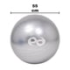 thumbnail image 4 of Infinité Pelota de yoga o Pilates IF-PY55 Gris INFINITÉ IF-PY55 GRIS, 4 of 4