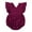 Wine#1, variant on CheerKidz Toddler Baby Girls Fashion Cute Solid Color Cotton Linen Ruffles Jumpsuit Soft and Comfortable Romper for All-Day Play 0-3 Years(Blue,2-3 Years)