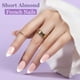 thumbnail image 3 of Gel Press on Nails Teenitor Short French Tip, 15 tamaños, 3 of 7