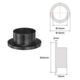 thumbnail image 2 of Uxcell 8 pack Flanged Sleeve Bearings Plastic Bushings 14mm Bore x 16mm OD x 10mm Length Black POM Bushings, 2 of 5