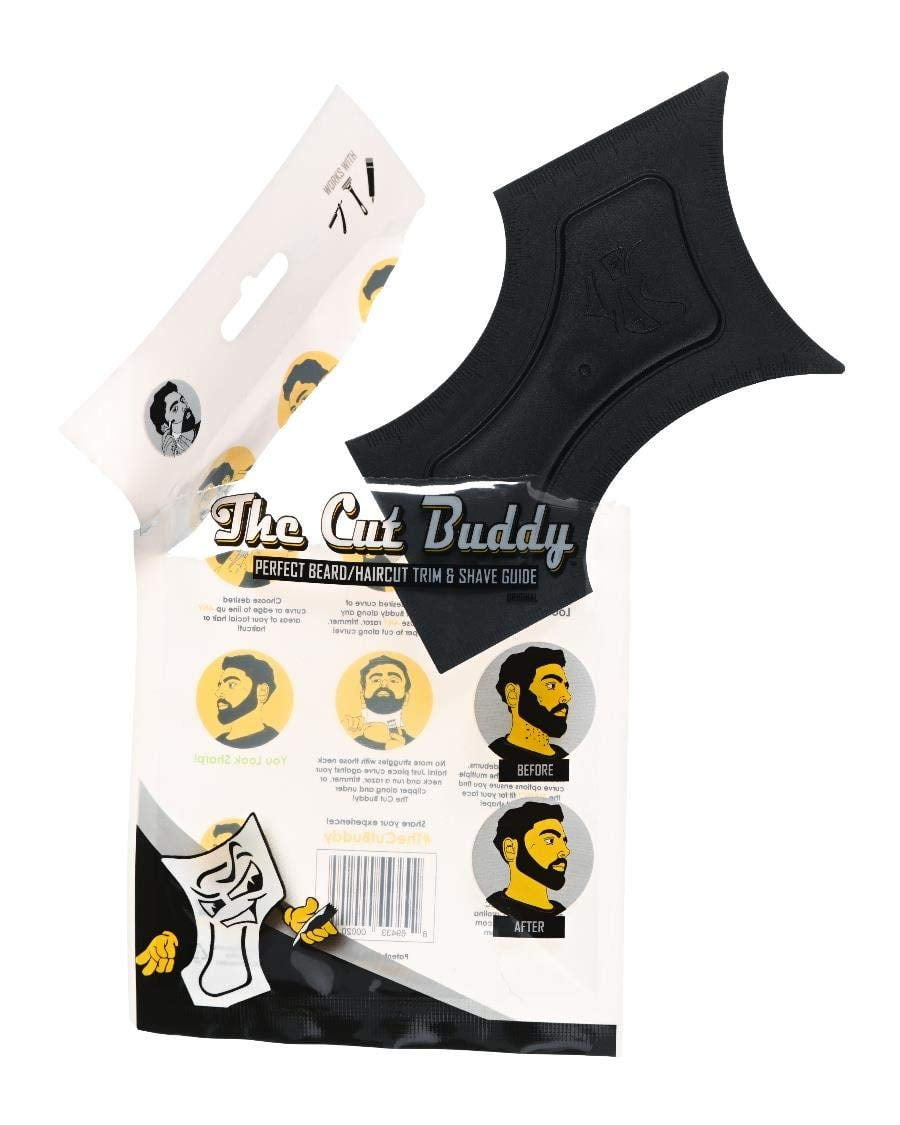 The Cut Buddy - Multiple Curve Beard Shaping Tool and Haircut Guide Template - Walmart.com