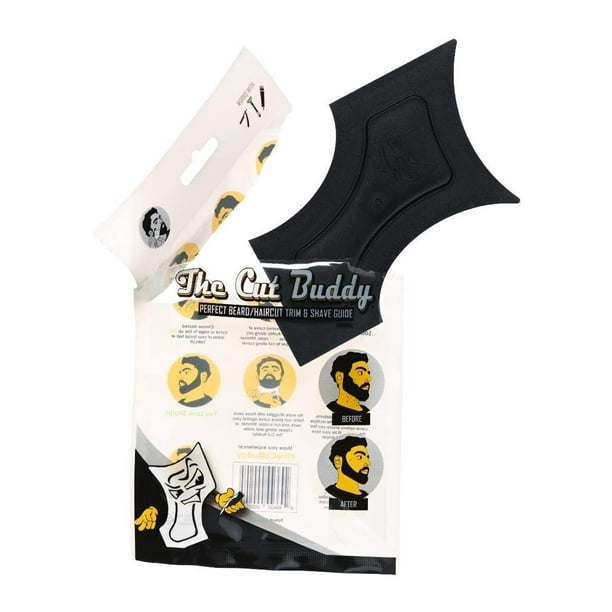 The Cut Buddy Multiple Curve Beard Shaping Tool and Haircut Guide