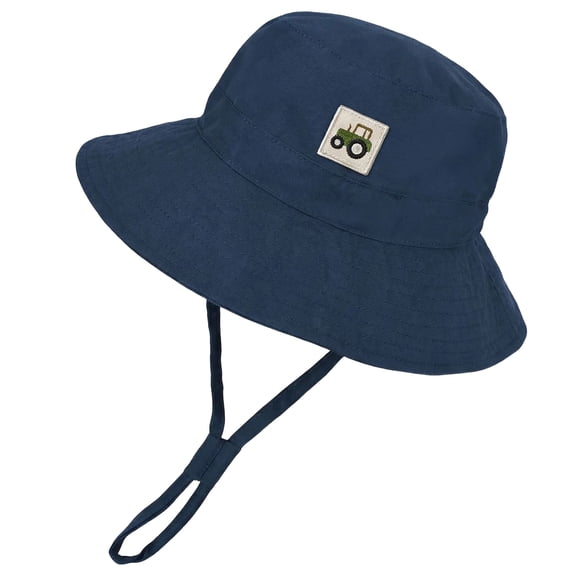 Bucket Hat for Boys Girls Anti-UV Toddler Sun Hats Wide Brim UPF 50 Sun Protection Beach Hat Outdoor Sun Hat For Toddler Baby Kids Fishing Hat Breathable Sun Hat Beach Hat