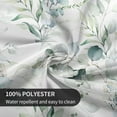 thumbnail image 5 of Spring Tablecloth 60 Inch Round, Watercolor Sage Green Leaves Table Cloth, Eucalyptus Leaf Floral Tablecloths Polyester Fabric Farmhouse Decorative for Spring Home Kitchen Dining Party, 5 of 5