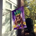 thumbnail image 2 of Cocker Spaniel King of Mardi Gras House Flag 28 in x 40 in, 2 of 7