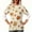 #472-Multicolor, variant on Women's Thanksgiving V-Neck Short Sleeve Tops with Double Pockets, Comfortable Nursing Uniform for Work and Casual Wear