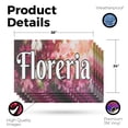 thumbnail image 2 of Floreria Vinyl Decal 5 Pack of 24 Inch x 36 Inch Weatherproof Heavy-Duty Adhesive Backing | Spanish Flower Shop, Fresh Bouquets, Beautiful Arrangements | Made in USA, 2 of 6