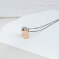 thumbnail image 6 of Anavia Mother in Law Gift, Mother of the Groom Gift, Jewelry and Card Gift for Mother in Law, Mother's Day Gift, Necklace and Card Gift [Silver and Rose Gold Cube,Blue-Green Gradient], 6 of 8