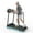 Black-2, variant on Hapycity Upgraded Folding Treadmill 300 lb 2.5HP with Long Handrails & Incline for Seniors Home Fitness