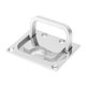 thumbnail image 3 of Acero inoxidable KAYAK Deck Tull Handle Flush Montado Puerta Pestillo Kit Universal Cajón Bloqueo Perilla Barco Muebles Hardware Hardware GeweYeeli TO001014-00, 3 of 7