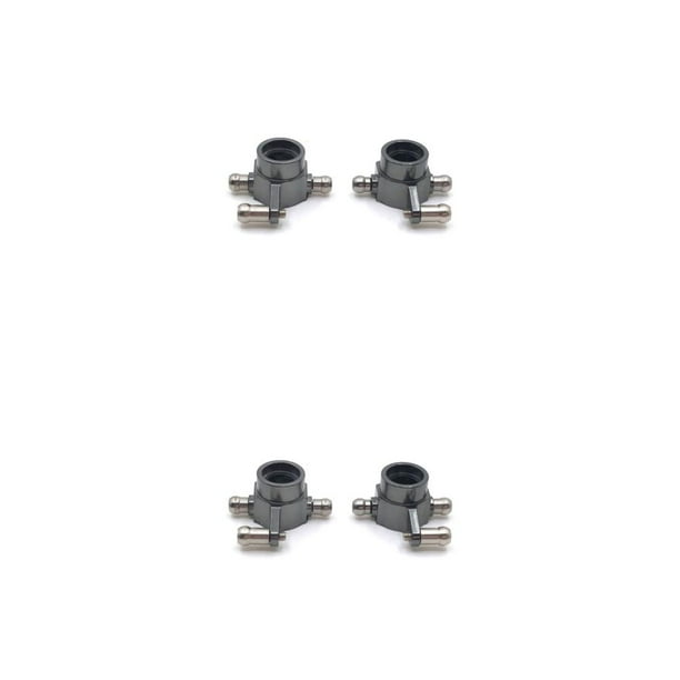 Scienceny 1 par de copas de dirección de coche RC, copas traseras de vehículo, actualización de automóvil automotriz, reemplazo de piezas de Type2 NO2