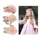 thumbnail image 4 of 3 piezas de pinza para el pelo con flores para niña, accesorios para el cabello de verano, pasadores para el cabello estampados, cinta Sunnimix  Horquilla para niños, 4 of 8