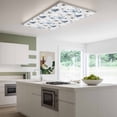 thumbnail image 3 of Blue Grey Spring Floral Magnetic Fluorescent Light Covers for Ceiling Lights 2x4 Feet, Summer Flowers Botanical Office Classroom Kitchen Drop Ceiling Light Covers Lighting Filters Shade Panel 4 Packs, 3 of 9