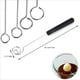 thumbnail image 2 of Tenedor de inmersión de chocolate Herramienta de inmersión de fuente de chocolate Suministros de horneado de bricolaje de acero inoxidable Tenedores de fondue de queso de acero inoxidable Kit de tenedor de decoración para chocolates hechos a mano, bombones, trufas brillar Electrónica, 2 of 4