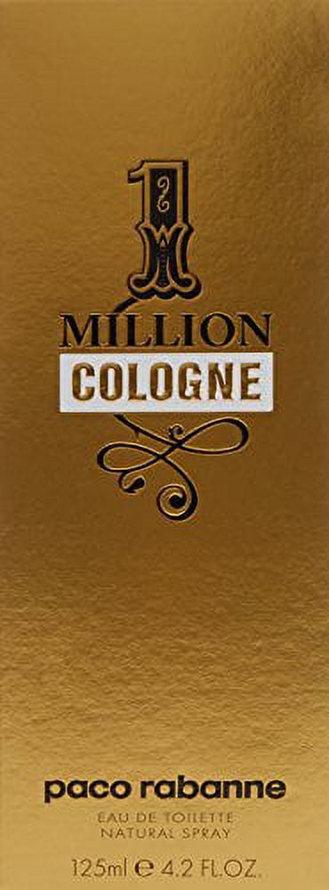 Paco Rabanne 1 Million Cologne Eau De Toilette Spray for Men 4.2 oz
