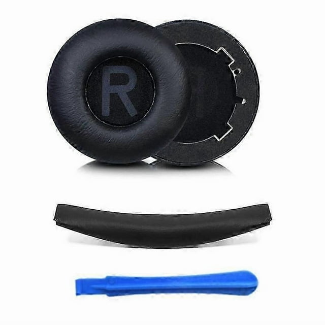 For Jbl Tune 600btnc/660nc 1 Pair Headset Ear Pads Protein Leather Cushions With Headband And Crowbar