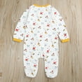 thumbnail image 2 of Riecok Girl Baby Clothes 0-3 Month Cute and Comfortable Baby Footie for Daily Wear and Photos 6-9 Months White, 2 of 9