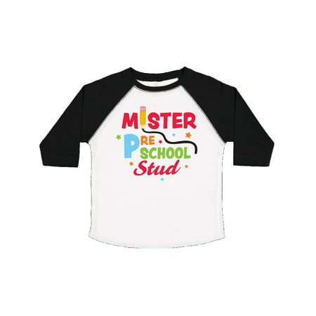 

Inktastic School Mister Preschool Stud Gift Toddler Boy Girl T-Shirt