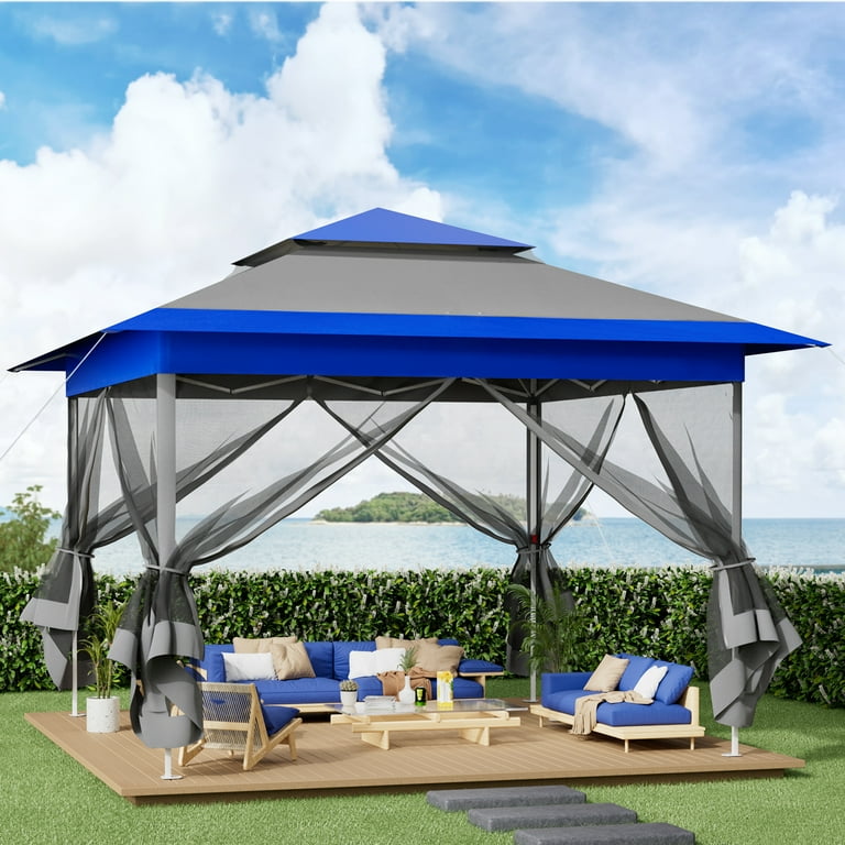 Pirecart 13x13 Patio Pop Up Gazebo Tent Outdoor Instant