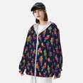 thumbnail image 4 of Fotbe Colorful Birds Men's Women's UPF 50+ Sun Protection Jacket Hooded Cooling Shirt with Pockets Hiking Outdoor Performance-X-Large, 4 of 8