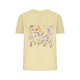 thumbnail image 1 of Camisetas de Verano de Mujer Pequeña Flor Impresa Cuello Redondo Manga Corta Superior, Verano Superior de las Mujeres, 1 of 4