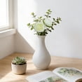 thumbnail image 5 of White Rose Flowers Artificial for Decoration,4in Blue Silk Flower Heads,2 Pcs Rose Flowers, Silk Rose Heads Bulk,Satin Rose Heads No Stem for DIY Flower Well,Crafts Bouquest, 5 of 9