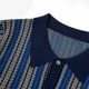thumbnail image 4 of Camisas de Lino para Hombres Ocio Negocios de Punto Casual Manga Corta Top Clásico, Camisa Ligera 100% Viscosa para la Playa, Vacaciones Y Diario, 4 of 8