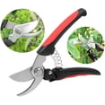 thumbnail image 2 of Tijeras de jardín para rosas, plantas y flores: mango cómodo, diseño multifuncional, tijeras de podar de acero de alta calidad, 2 of 8