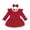 Red, variant on MEZZALL Boys Girls Long Sleeve Red Romper Jumpsuit Bodysuits Clothes Leisure Dailywear, Red, 12-18 Months