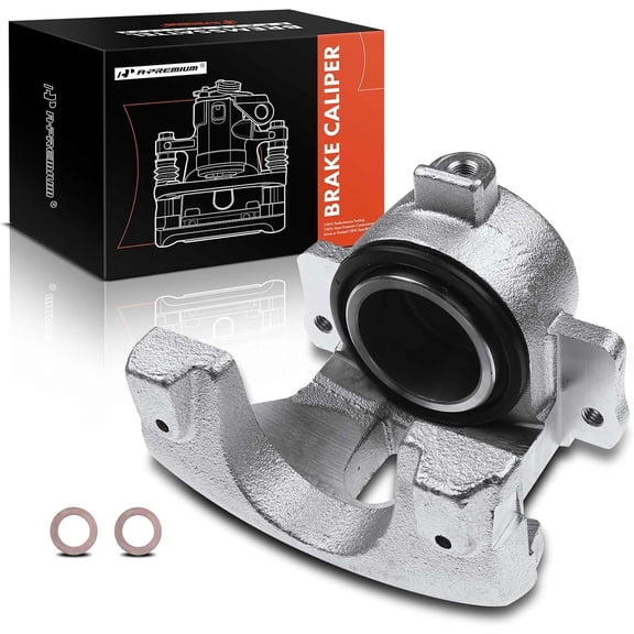 A-Premium Disc Brake Caliper Assembly Without Bracket Compatible with Ford Mustang Fairlane Falcon Ranchero Torino Mercury Front Passenger Side Fits select: 1968-1973 MERCURY COUGAR