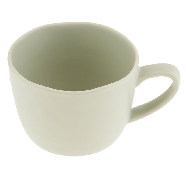 Taza Apilable Irrompible Plástica Perfecl para Hogar Europeo 5 Colores Taza Verde