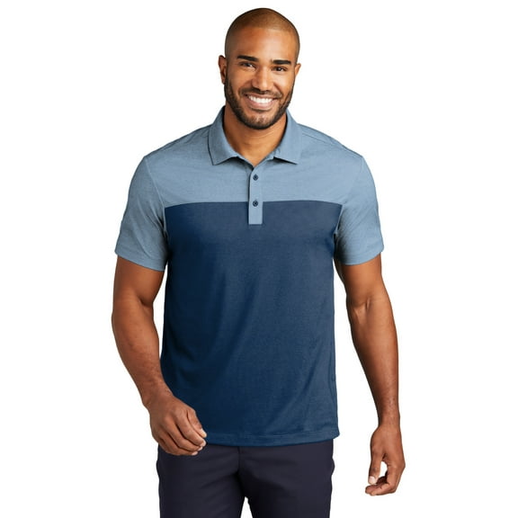 Port Authority Fine Pique Blend Blocked Polo K831