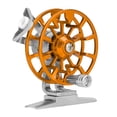 thumbnail image 1 of Carrete De Pesca En Hielo, Carretes De Pesca Giratorios, Equipado Con Orificio De Alambre De Cerámica, Aleación De Aluminio Para Pesca En Hielo Pescadores Entusiastas De La Pesca YLSHRF Oro, 1 of 8