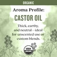 thumbnail image 3 of Aura Cacia Certified Organic Castor Skin Care Oil, 16 fl oz, 3 of 7