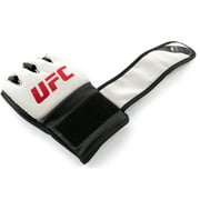 قفازات UFC Ground Game MMA - S/M، أبيض - معدات تدريب MMA للتصارع والضرب للمقاتلين المبتدئين والمتوسطين