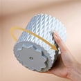 thumbnail image 2 of Rotating Makeup Brush Holder Cosmetic Storage Box Desktop Sundries Container, 2 of 9