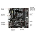 thumbnail image 2 of GIGABYTE B550M DS3H AC AM4 AMD B550 Micro ATX AMD Motherboard, 2 of 9