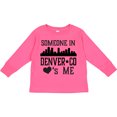 thumbnail image 3 of Inktastic Denver Colorado Someone Loves Me Skyline Boys or Girls Long Sleeve Toddler T-Shirt, 3 of 5