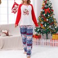 thumbnail image 3 of Pijamas Navideños Para Mujeres de La Familia, Conjunto Cálido Para Padres E Hijos, Ropa Para El Hogar Estampada, Conjunto de Dos Piezas Para Mamá Odeerbi ODB187122, 3 of 9