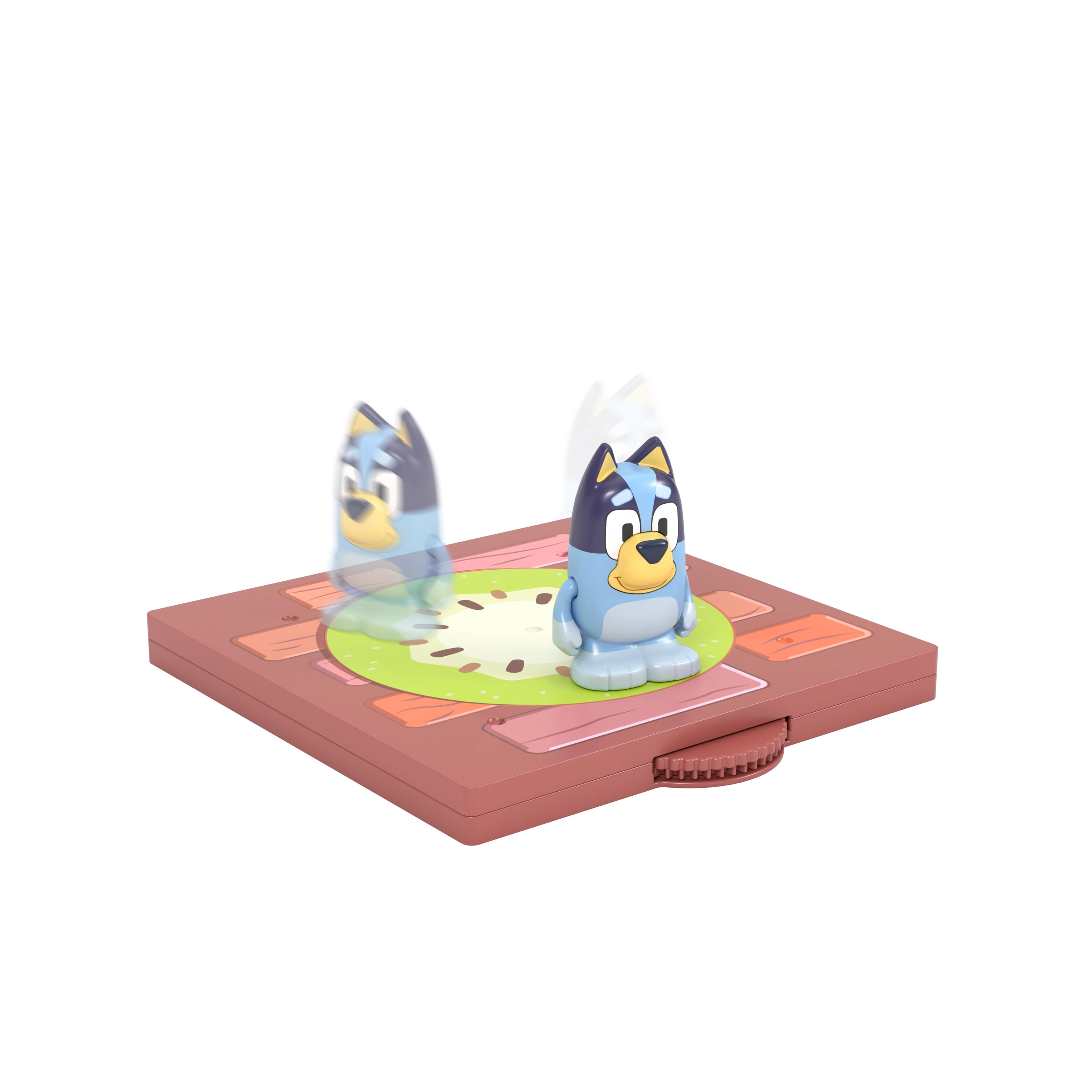 Tile Town Bluey Home Magnetic Tiles Construction Building Playset,  Bluey and Bingo Figures, Ages 3+
