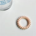 thumbnail image 2 of Diconna Women Girls Spiral Hair Ties, Solid Color Elastic Traceless Hair Rings, 2 of 9