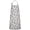 Gray Cow Expression, variant on White Cow Milk Pattern Apron-Garden Aprons for Women with Pockets-Cotton Linen Waterproof Kitchen Cooking Gardening Aprons Adjustable for Kitchen,Cooking,BBQ and Salon 33x27 Inch