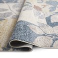thumbnail image 5 of Home Dynamix Tribeca Amelia Contemporary Geometric Floral Area Rug, Blue/Beige, 9'2"x12'5", 5 of 6