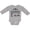 AC-Heather Grey, variant on Inktastic Grammie Loves Me Arrow Childs Boys or Girls Long Sleeve Baby Bodysuit