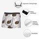 thumbnail image 3 of Fotbe Cute Swan Calzoncillos Tipo Boxer con Bolsa de Soporte Total para Hombre, X-Temp Fresco, Transpirable y de Secado Rápido-Small, 3 of 5