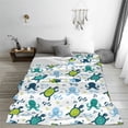 thumbnail image 5 of Sikiie Cartoon Sea Creatures Ultra-Soft Micro flannel Blanket Luxury All Seasons Warm Blanket for Bedding Sofa and Travel (4 sizes)-50"x40", 5 of 7