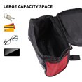 thumbnail image 4 of Para Manillar De Bicicleta Bolsa De Almacenamiento Frontal De Bicicleta De Gran Capacidad Con Tira Reflectante Accesorios De Ciclismo Para Asistentes De Viaje De Senderismo Al Aire Libre qarigey OD010450-01, 4 of 6